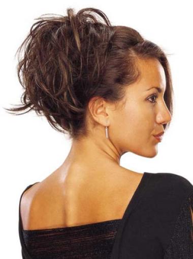Brown Synthetic Style Quick Wrap Bun Pieces