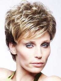 Classic 4 Inch Cropped Wig – Top Quality Human Hair, Wavy Texture