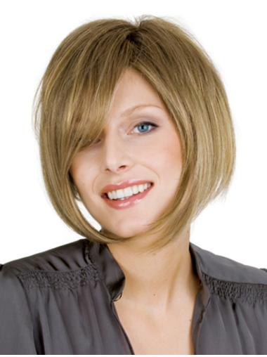 Durable Wavy Bob Wig – Short Human Hair Style