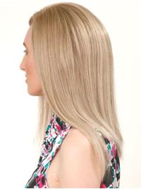 100% Hand-Tied 18" Human Wigs – Long Realistic Women Hair