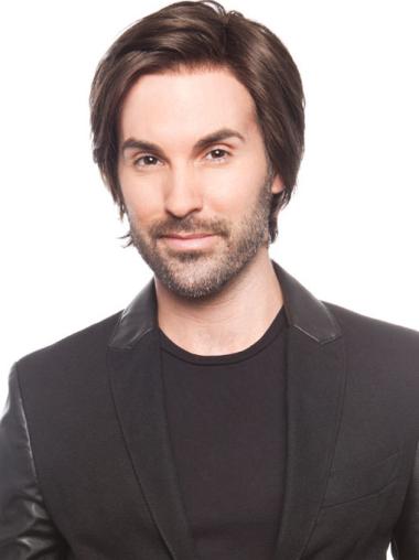 Realistic Men’s Wig – Short Straight Style No Bangs