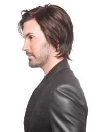 Realistic Men’s Wig – Short Straight Style No Bangs