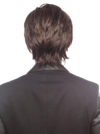 Realistic Men’s Wig – Short Straight Style No Bangs