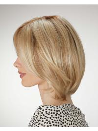 12" Straight Synthetic Wig for Women  Chin Length Style