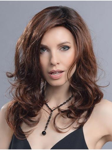 Layered Lace Front Wigs Auburn Human Hair