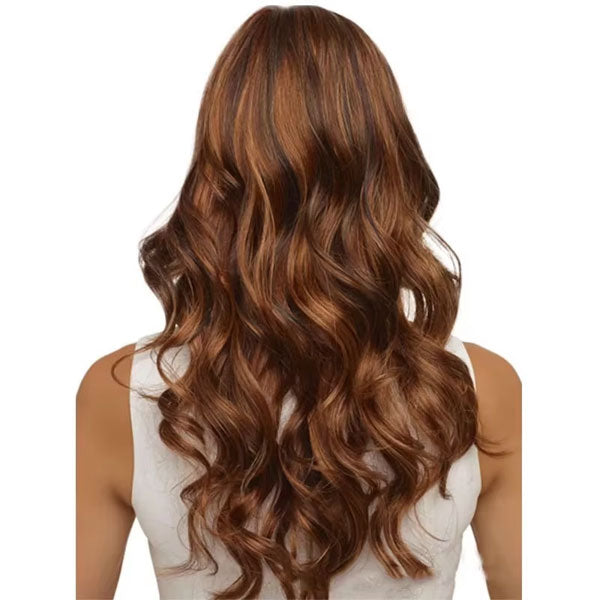 Synthetic Curly Wigs With Middle Part – Long Hair For Ladies