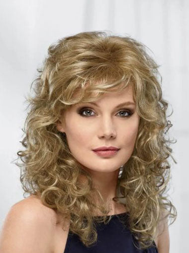 12" Wavy Blonde Wigs – Natural Looking Hairpiece