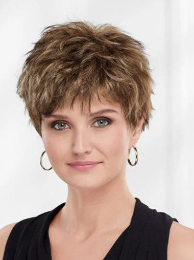 Blonde Short Wigs – Synthetic Hair For Women