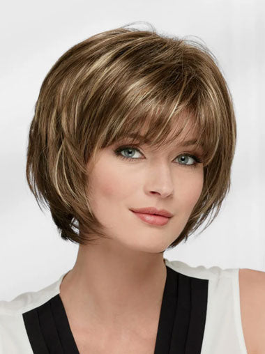 Modern Bob Wig – Natural Appearance for Daily USA