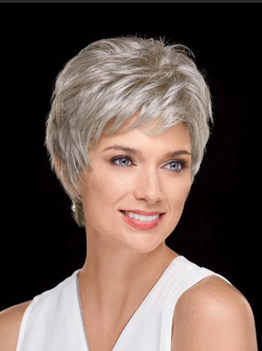 Short Straight Top Quality Wigs For Thin Hair