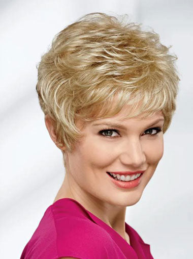 Chic Capless Wig Natural And Modern Charm