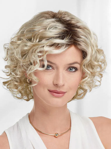 Short Pixie Cut Synthetic Wig USA Wavy Trendy