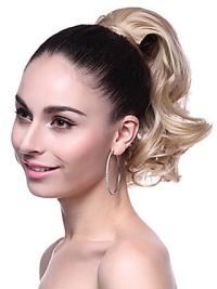 Wavy Synthetic 12"  Ponytail Hairpiece for Easy Styling