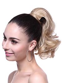 Wavy Synthetic 12"  Ponytail Hairpiece for Easy Styling