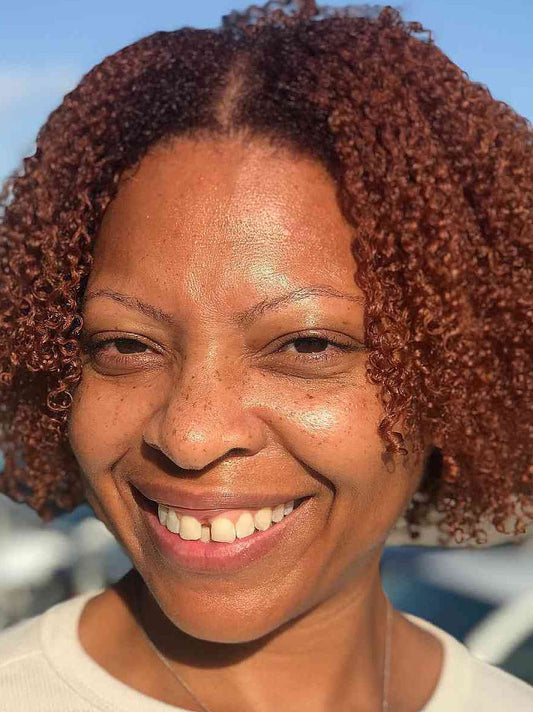 Soft Short 8"  Kinky Lace Front Wigs African American