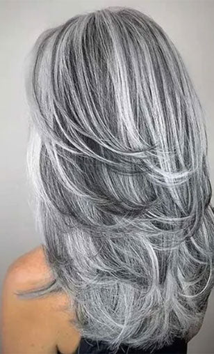 Long Synthetic Wig with Bangs Natural Look Soft Texture