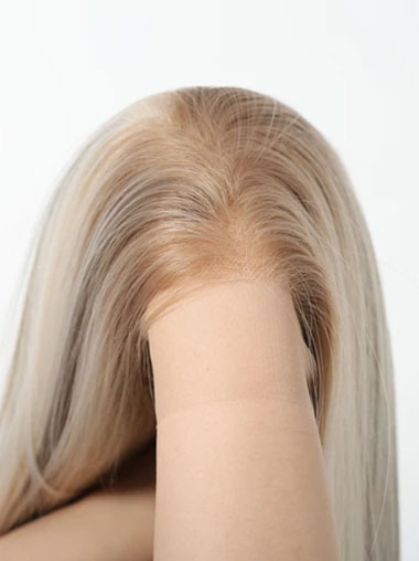 Lace Front Wigs – Synthetic Straight Hair Natural Look