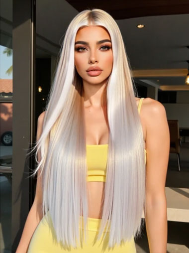 Long Straight Wig Affordable – Soft Natural Looking Lightweight