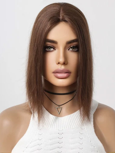 Affordable Lightweight Blonde Medium Length Wigs