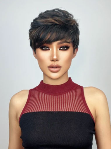 Short Women Synthetic Wigs For Sale Near Me