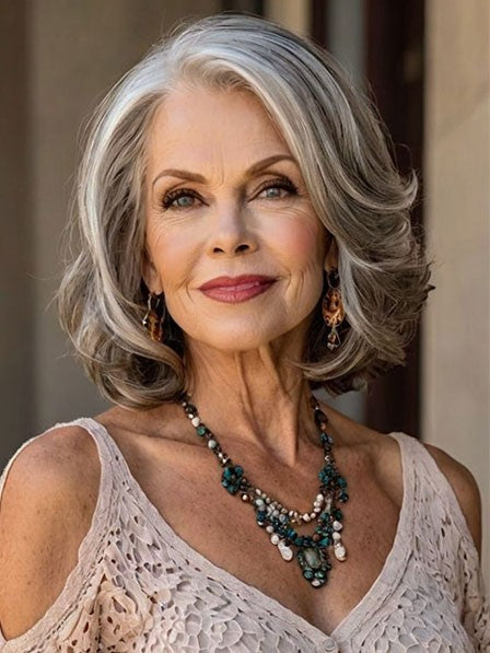 Best Wavy Human Hair Wig for Mature Women