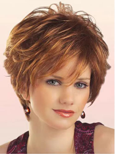 Best Short Synthetic Wig – Brown Hair for Women