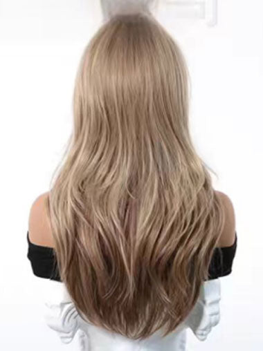 20" Long Wavy Synthetic Wig for Women Natural Looking