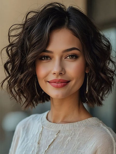 Wavy Human Hair Wigs Natural Look for Women USA