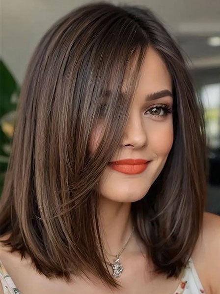 Human Wig for Women Beautiful Soft Everyday Wig