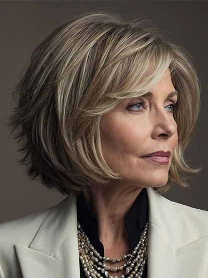 Human Hair Bob Wigs New Elegant Short Style