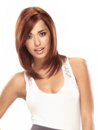 Affordable Brown Women Wigs – Human Hair Layered Cut