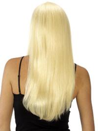 Blonde Full Lace Wig with Bangs – Long Human Hair for a Perfect Look