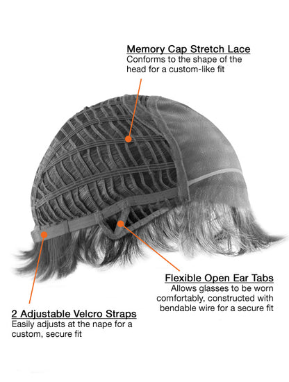 Brown Boycut Straight Wigs – No-Fuss Lace Front, Human Hair